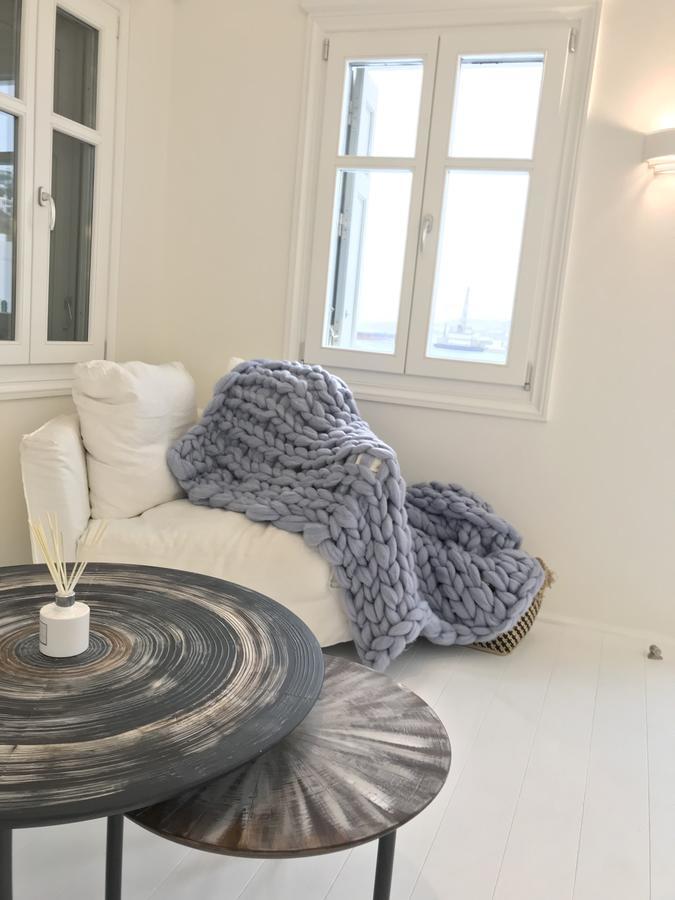 Вилла Pnoe Mykonos Town Экстерьер фото