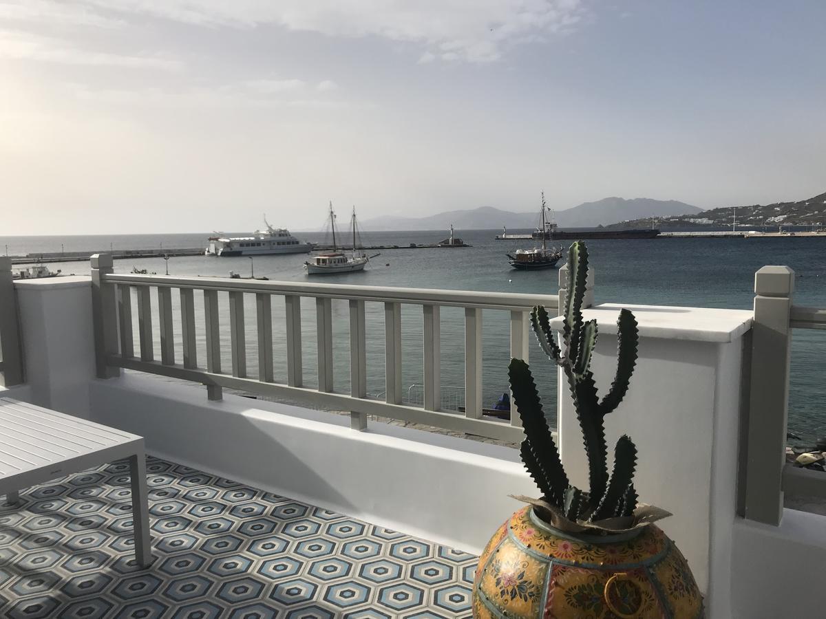 Вилла Pnoe Mykonos Town Экстерьер фото