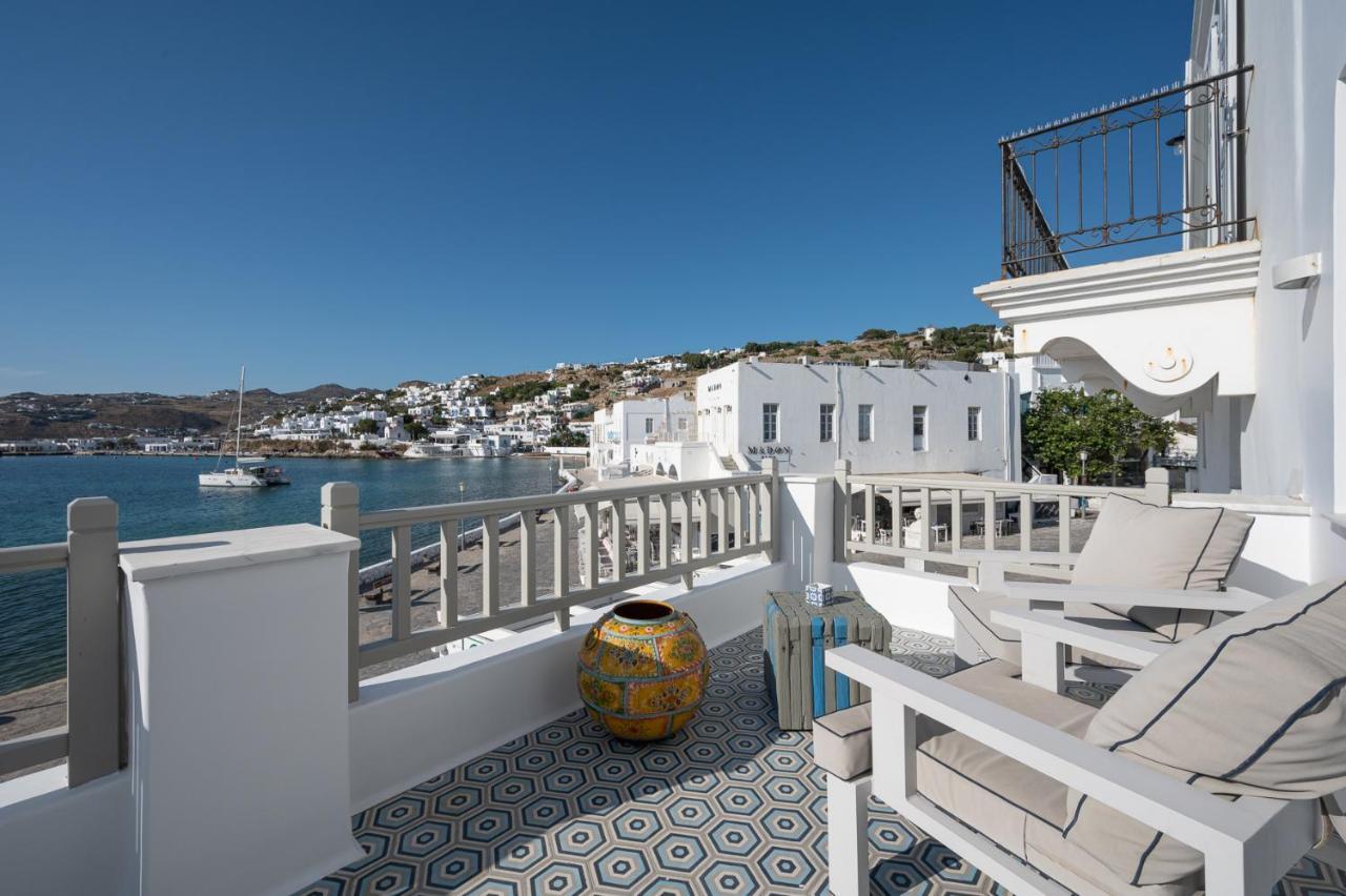 Вилла Pnoe Mykonos Town Экстерьер фото