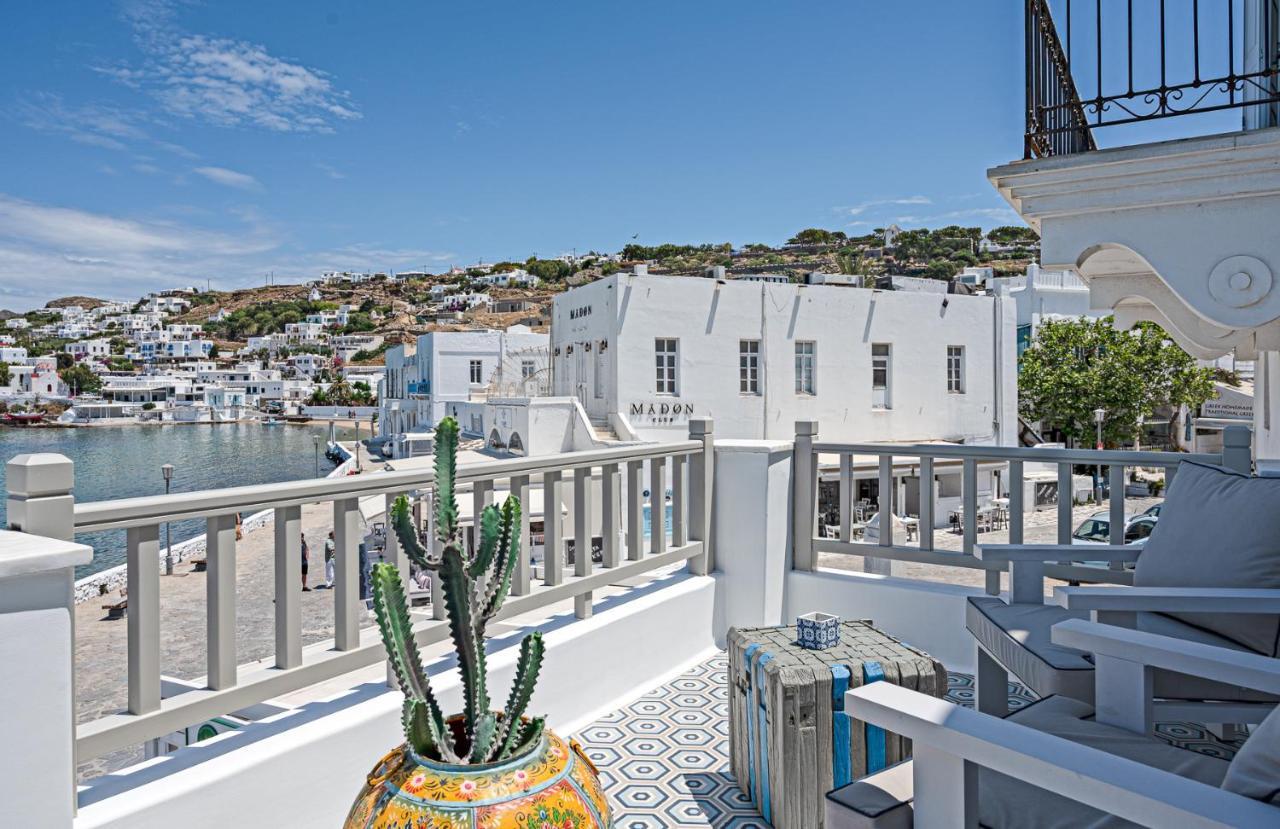 Вилла Pnoe Mykonos Town Экстерьер фото